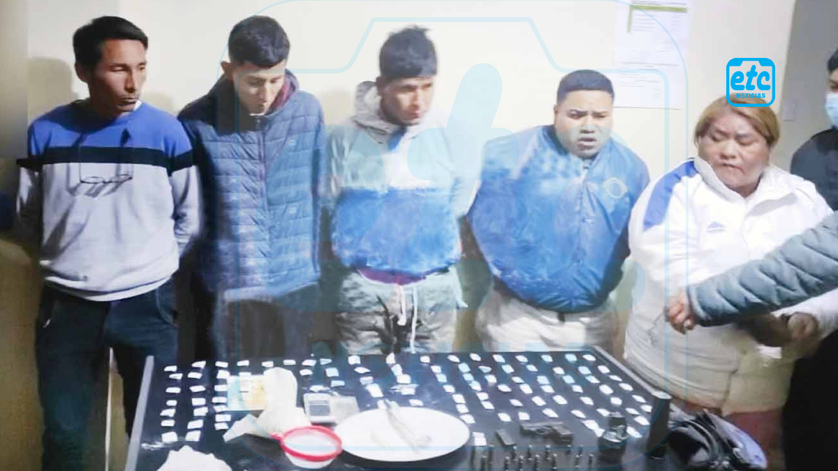 Barranca: Capturan banda dedicada a la microcomercialización de droga